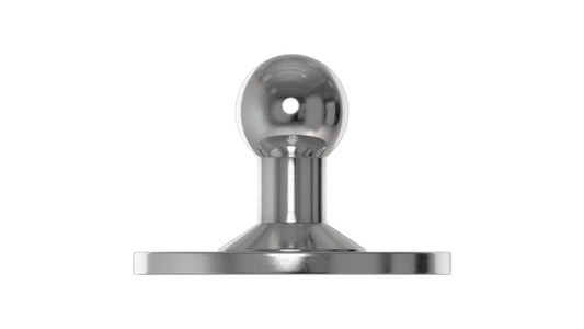 Soporte para gabinete - Soporte de bola de 10 mm y 28 mm de diámetro con 3 orificios