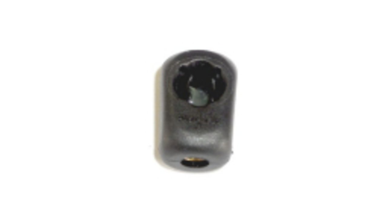 Copo de esfera P/10 mm preto 18 mm Cent M6X1 P1Bb