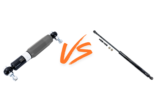 hidraulic strut vs gas spring