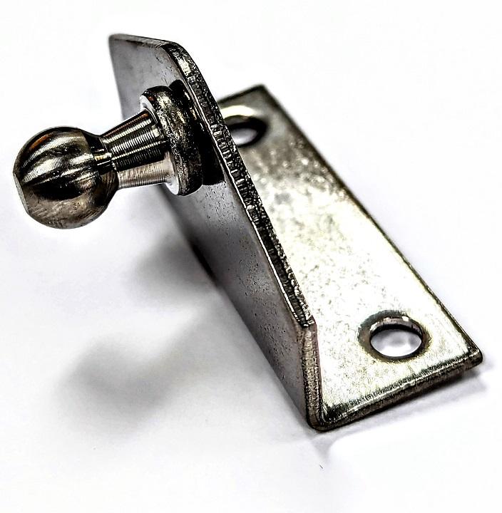 Industrial Bracket - Bracket R/Angle S/S 10MM Ext Ball 2.0Th