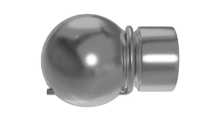 Copa de acero inoxidable de 10 mm, 18 mm, M6 x 1, con clip