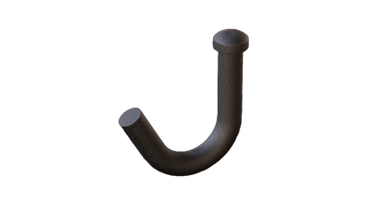 Crochet en acier, Ø10 mm