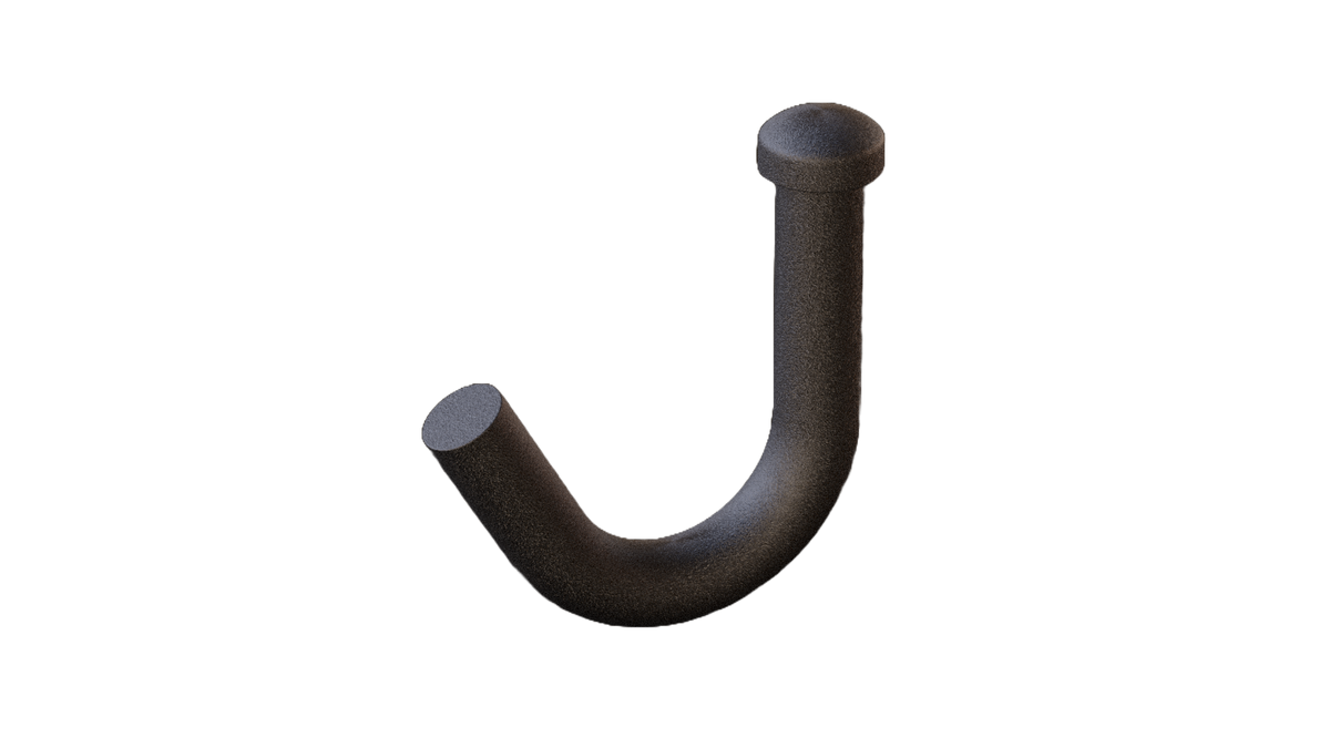 Crochet en acier, Ø13.5 mm