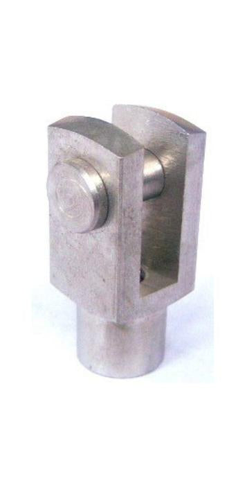 Clevis & Pin 10MM Dia 40MM Cent M10.