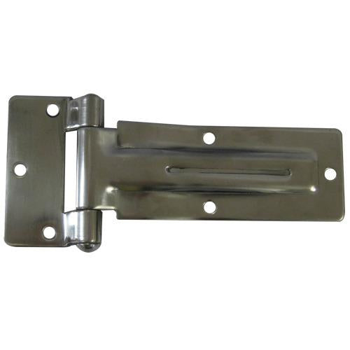 Edelstahl-Scharnier für Lkw-Seitentür, 184 x 85mm