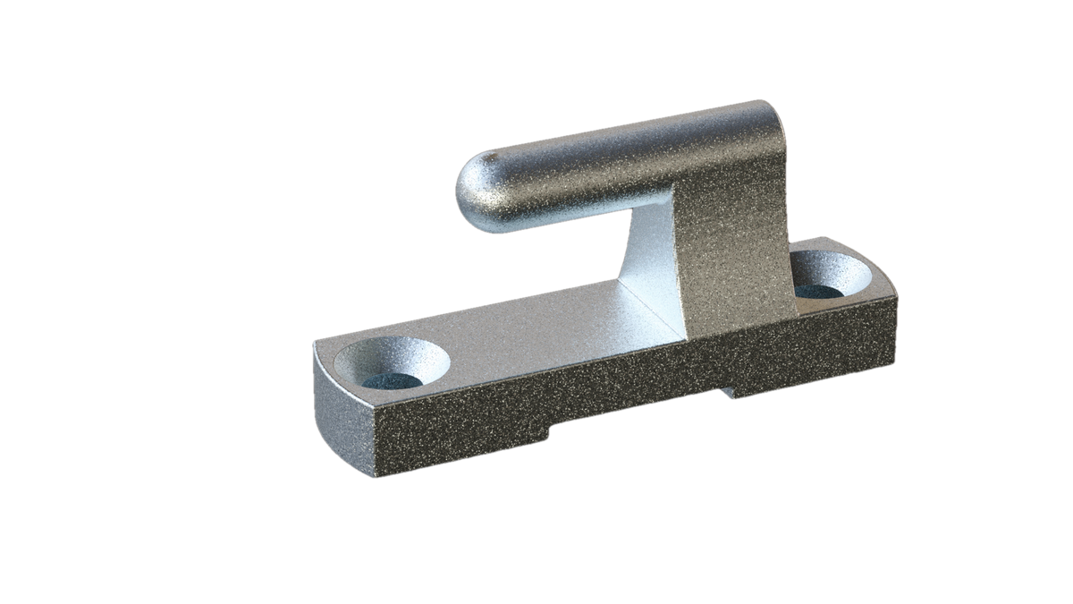 Set Bordwandscharnier und Bolzen, 90 x 26mm Ø13.5 / 90 x 23mm Ø12