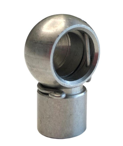 Copa de acero inoxidable de 13 mm, 40 mm, tornillo de cabeza hueca M10 x 1,5, clip de extensión - Kbcs13-40Em10
