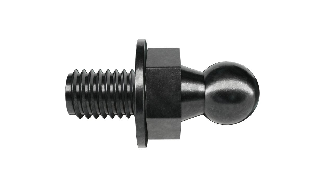 Arruela fixa com pino esférico de 10 mm [11 mm-M8]