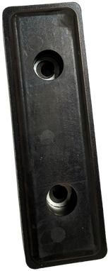 Tampone in gomma nero 250x90x85mm