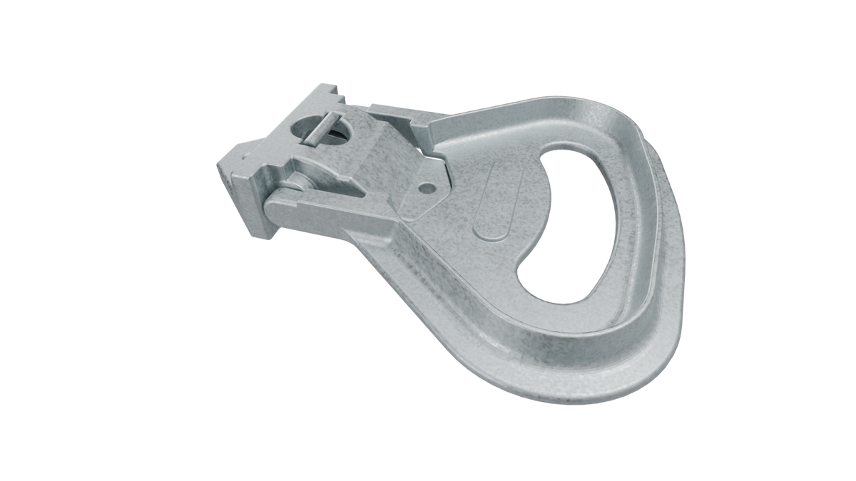 Marchepied rabattable renforcé, 130 x 90mm