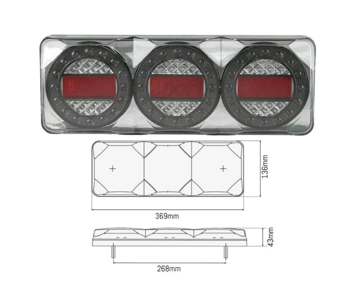 370 Series Stop/Tail/DI/Reflector 10-30V