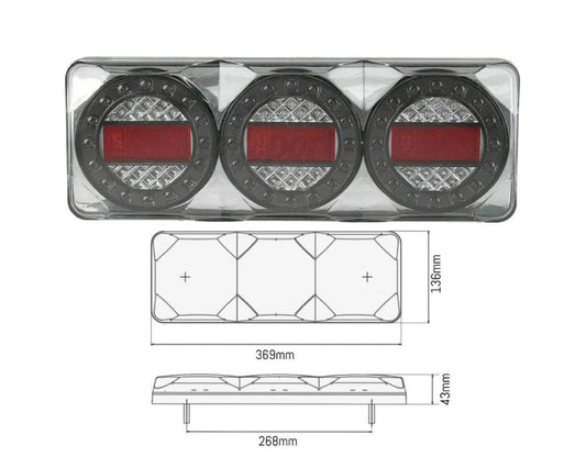 370 Series Stop/Tail/DI/Reflector 10-30V