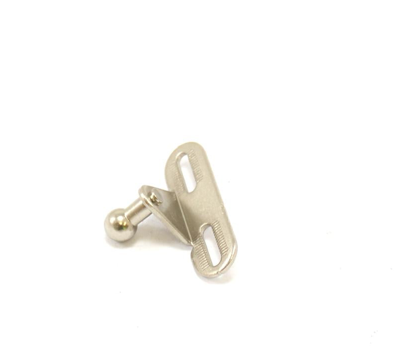 Suporte de Gabinete - R/Ângulo Ext 10MM Bola com Ranhuras 16MM Cen