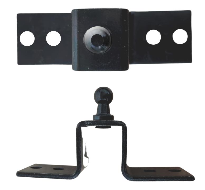 Suporte Industrial - Suporte Elevado 10MM Esfera 40MM Centros