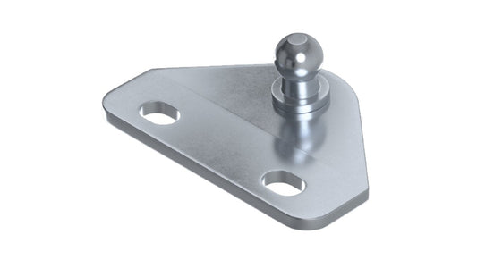 Bracket Flat 10MM Ball 3.0Th